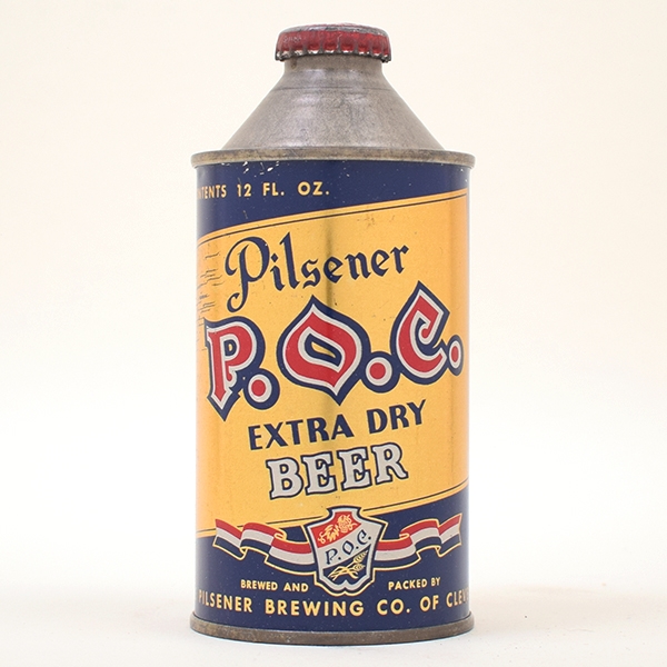 P.O.C. Pilsener Beer Cone Top 179-17