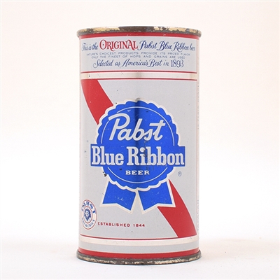 Pabst Blue Ribbon Beer Flat 110-19