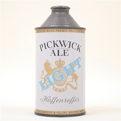 Pickwick LIGHT Ale Cone Top Can 179-7