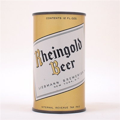 Rheingold Beer Flat Top Can 123-36