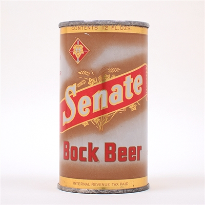 Senate Bock Beer Flat Top BROWN 132-18