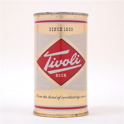 Tivoli Beer Flat Top Can Denver 138-38