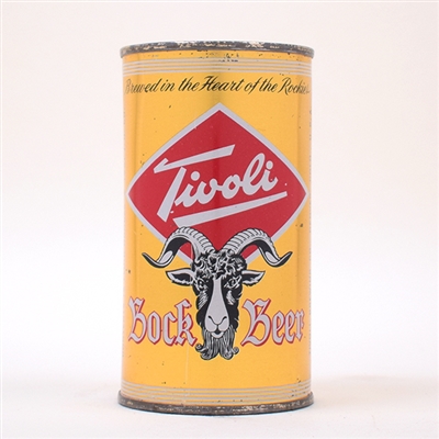 Tivoli Bock Beer Flat Top Can 139-05