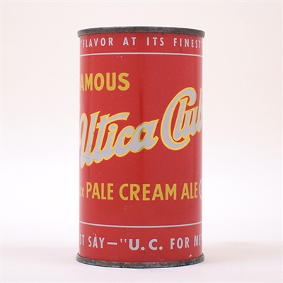 Utica Club Pale Cream Ale Flat  142-17