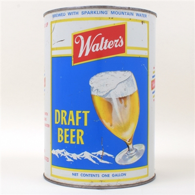 Walters Draft Beer Gallon Can 247-1