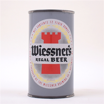 Wiessners Regal Beer Flat Top 146-4