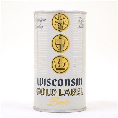 Wisconsin Gold Label Beer Can 146-18