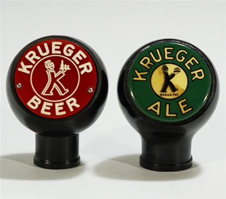 Krueger Ale Beer Ball Knobs 