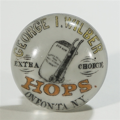 Wilber George I Choice Hops Paperweight 