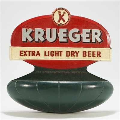 Krueger Extra Light Dry Beer Match Holder 