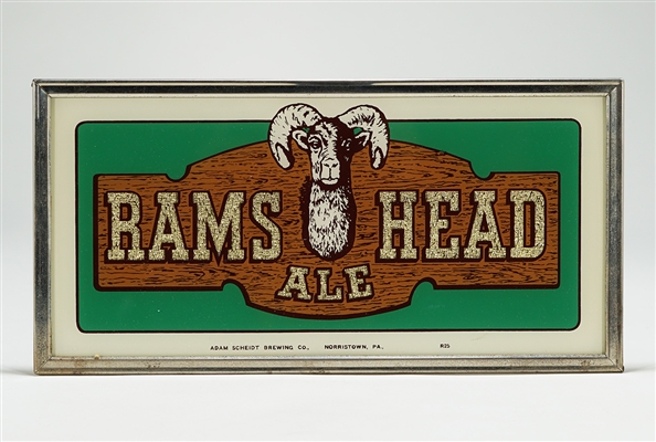 Rams Head Ale Sign 