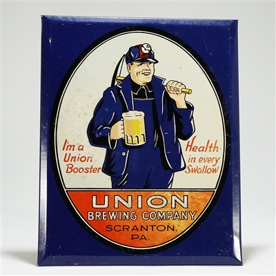 Union Brewing Company Miner TOC Sign 
