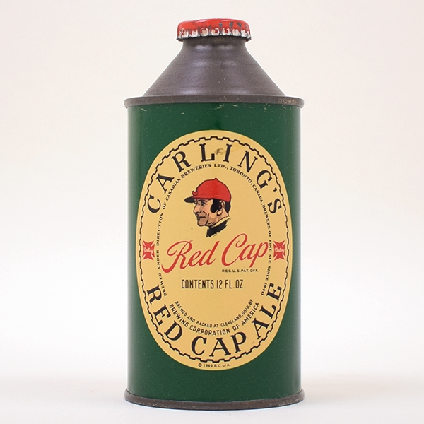 Carlings Red Cap Ale Cone Top 156-27