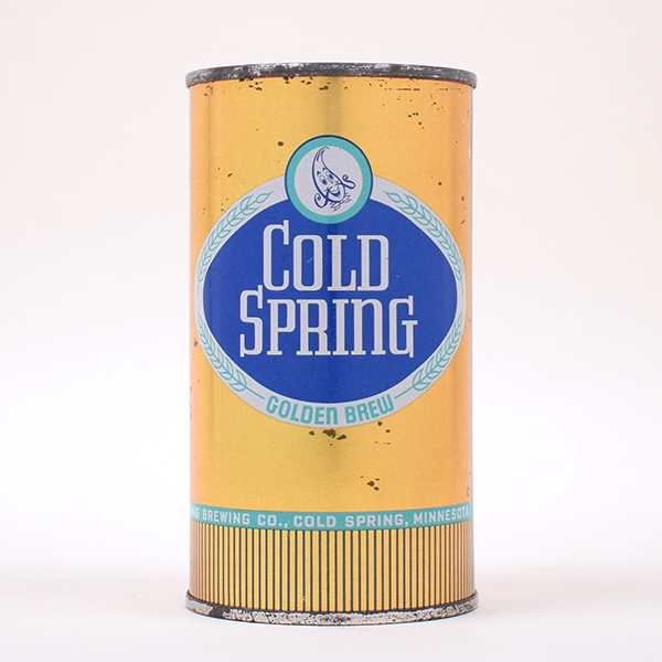 Cold Spring Golden Brew Flat Can 50-6