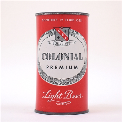 Colonial Premium Light Beer Can 50-9