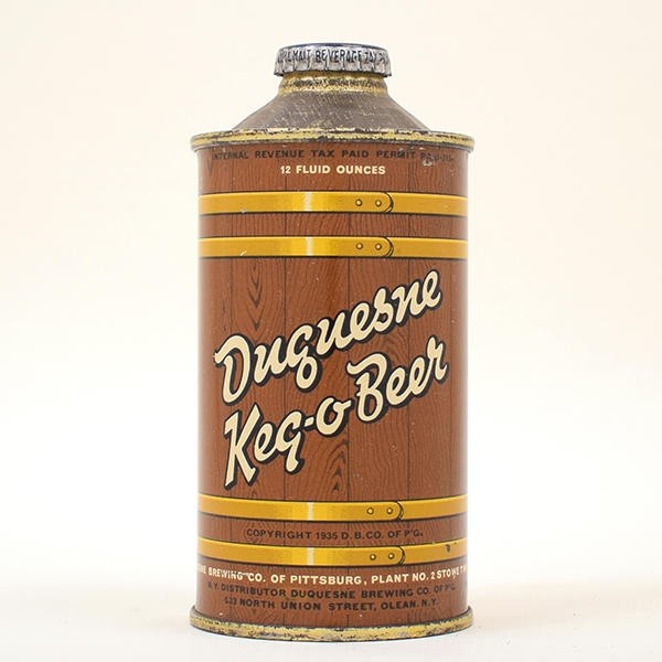 Duquesne Keg-O-Beer LP Cone 159-24
