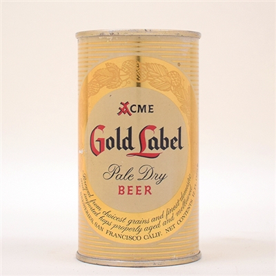 Acme Gold Label Pale SAN FRANCISCO 29-14