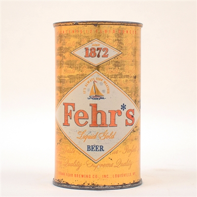Fehrs Beer Flat Top Can 62-31