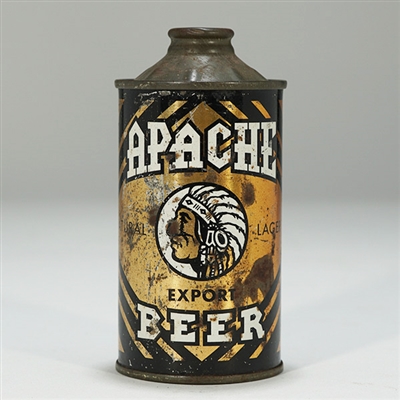 Apache Export Beer Cone Top Can 150-18