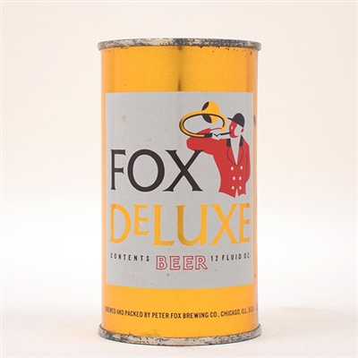 Fox De Luxe Flat Top Beer Can 65-8