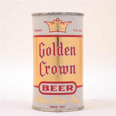 Golden Crown Extra Pale Beer Can 72-33