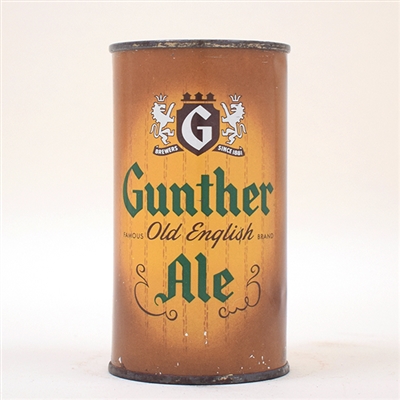 Gunther Ale Flat Top Can 78-16