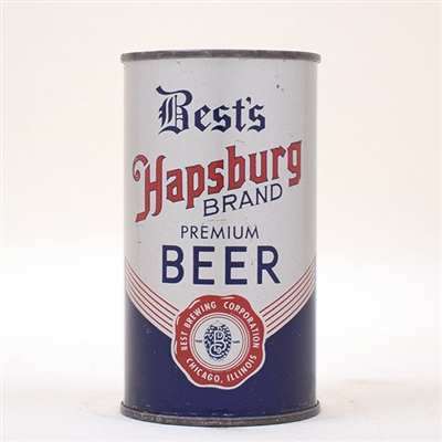 Hapsburg Brand Beer Flat Top Can 80-21