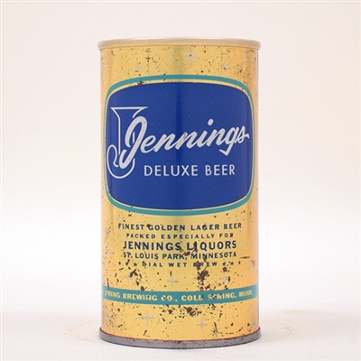 Jennings Deluxe Beer Cold Spring Tab 83-17