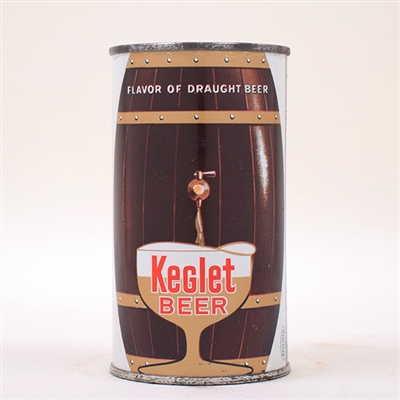 Keglet Beer Flat Top Can ESSLINGER ENAMEL 87-30