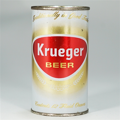 Krueger Flat Top Beer Can CRANSTON 90-32