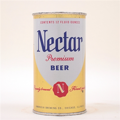 Nectar Beer Flat Top ENAMEL L102-30