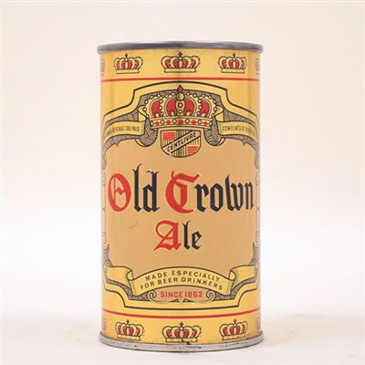 Old Crown Ale OI Flat Top Can 104-37