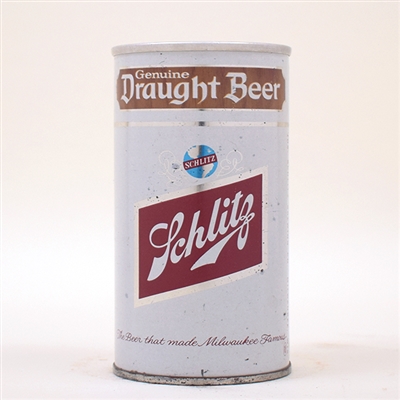 Schlitz Draught Beer 1966 PULL RING 121-4