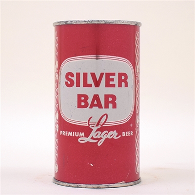 Silver Bar Beer Set Can RED Flat Top 134-9