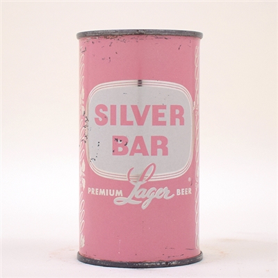 Silver Bar Beer Set Can PINK Flat Top 134-8