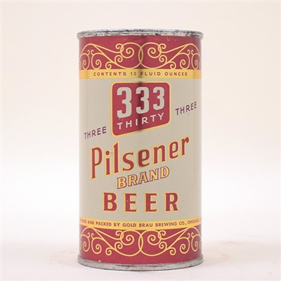 Three-Thirty-Three Pilsener Beer Can 138-31