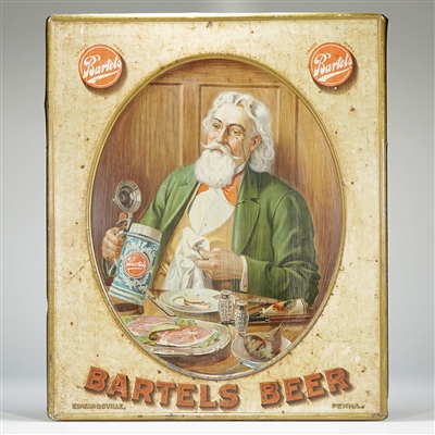 Bartels Beer Self-Framed 3d Tin Sign