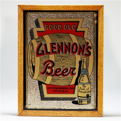 Glennons Beer ROG and Foil Sign