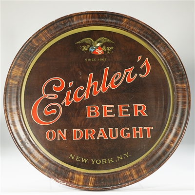 Eichlers Beer ON DRAUGHT ROG Sign