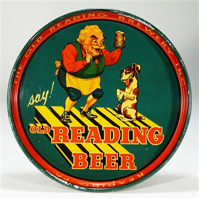 Old Reading Gus Beer Tray