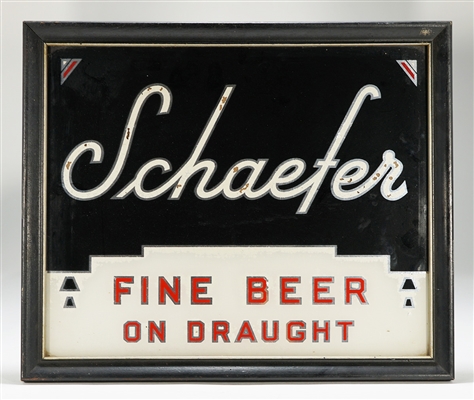 Schaefer ROG Beer Advertising Sign