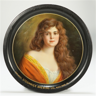 Stegmaier Brewing Victorian Lady Tray
