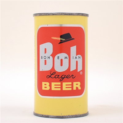 Boh Beer Flat Top Can 40-12