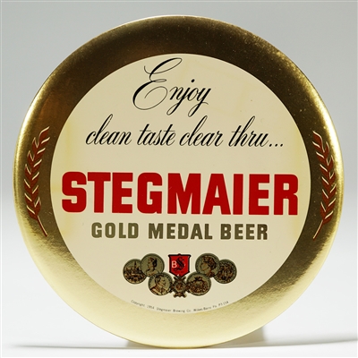 Stegmaier Gold Medal Beer Button Sign