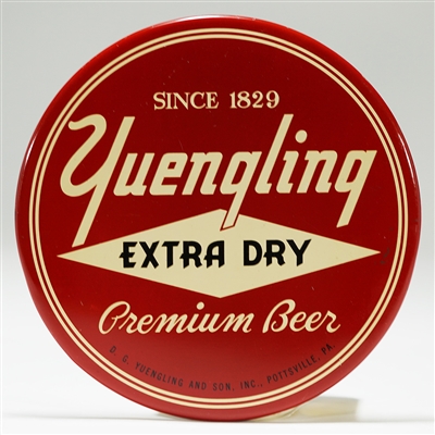 Yuengling Extra Dry Premium Beer TOC Button Sign