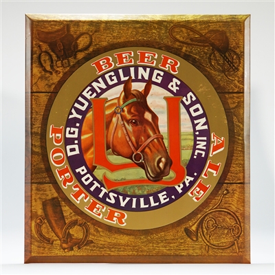 Yuengling Horse Equestrian TOC Ale Beer Porter Sign