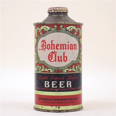 Bohemian Club Cone Top 154-6