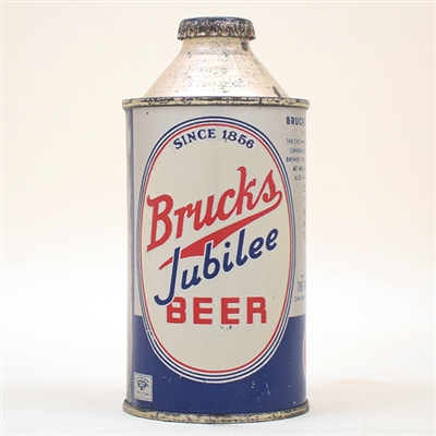 Brucks Jubilee Beer Cone Top 85 YEARS 152-28