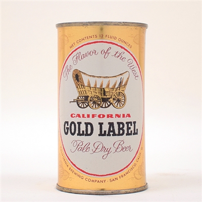 California Gold Label Flat BROWN WRITING 47-37