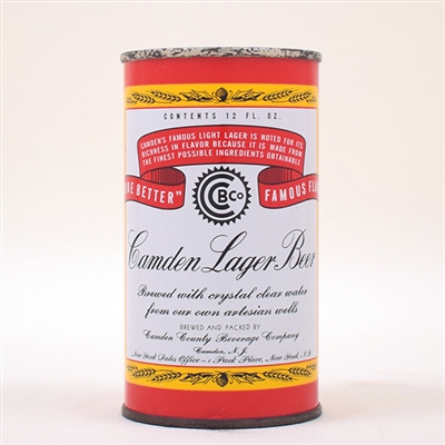 Camden Lager Beer Flat Top PARK PLACE 47-39